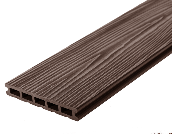 Террасная доска из ДПК RusDecking Unodeck Mogano - Венге купить в Сыктывкаре