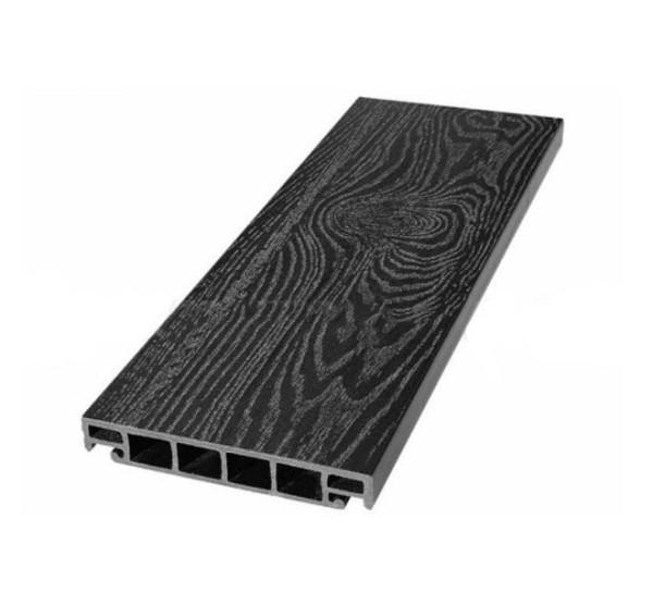 Террасная доска из ДПК SW Salix (T) 2D чёрный купить в Сыктывкаре