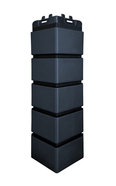 Угол Grand Line клинкерный кирпич ПРЕМИУМ Графит (шов RAL 9005) купить в Сыктывкаре