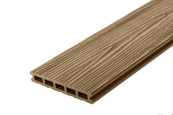 Террасная доска из ДПК RusDecking Unodeck Mogano - Орех купить в Сыктывкаре