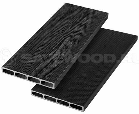 Грядочная доска ДПК 3D Savewood SW Rubus (R) чёрный купить в Сыктывкаре