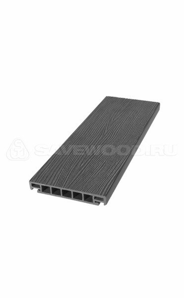 Террасная доска из ДПК SW Salix (S) (R) графит купить в Сыктывкаре