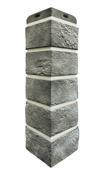 Угол Grand Line состаренный кирпич Элит гранит, ШОВ белый купить в Сыктывкаре