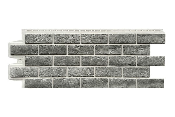 Фасадная панель Grand Line Состаренный кирпич Элит гранит, ШОВ белый купить в Сыктывкаре