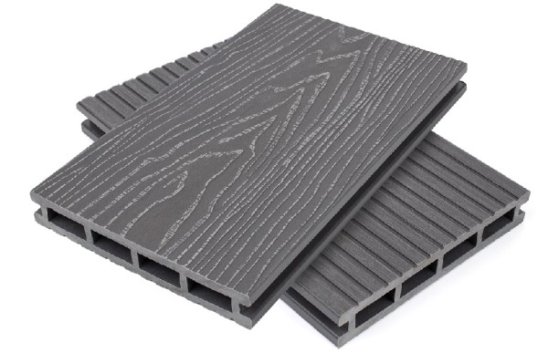 Террасная доская ДПК NanoWood Nature 3D пустотелая Серый купить в Сыктывкаре