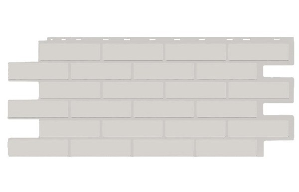 Фасадная панель T-Siding Кирпич Модерн Эко Уайт купить в Сыктывкаре