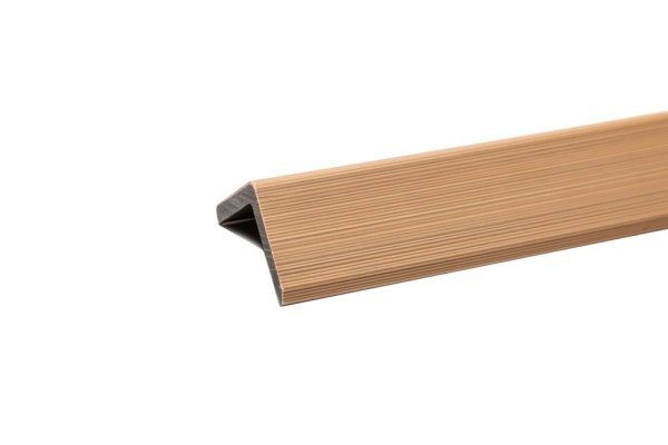 Уголок торцевой Ecodecking Скай коэкструзия 45х45х3000 Бук купить в Сыктывкаре