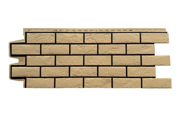 ФП Grand Line состаренный кирпич премиум Песочный (шов RAL 9005) купить в Сыктывкаре