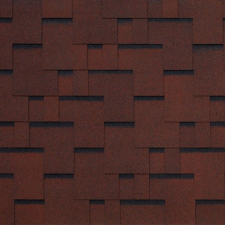 Гибкая черепица Tegola SAN REMO rosso 402 купить в Сыктывкаре