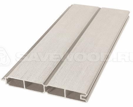 Заборный профиль из ДПК Savewood SW Agger матовый бежевый купить в Сыктывкаре